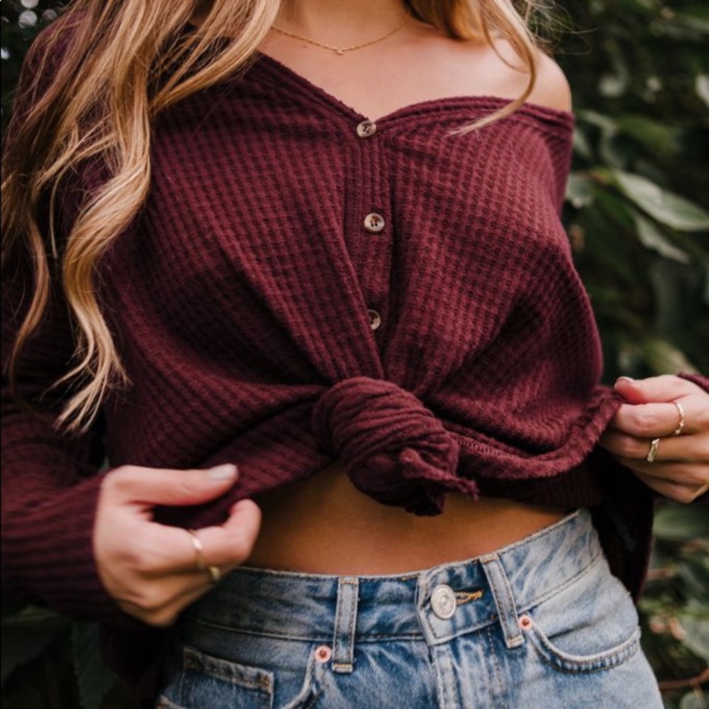Urban Outfitters Waffle Top